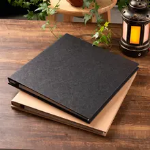 アルバム カップル DIY 手作り クラフト紙 レトロ スティッキー 物語