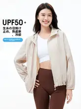 ラクダ 防紫外線 アイスタッチ レディース パーカー【春夏用・軽量・速乾】