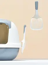 大号猫砂スコップ【豆腐砂用・細孔・ペット用清掃工具】