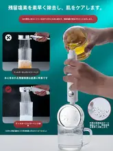 高圧美肌シャワーヘッドセット【家庭用・柔軟ホース・強力シャワー・バスルーム用】