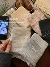 フェアアイル風レディースパンティー【コットン・抗菌加工・ハイウエスト・三角型】