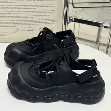 おしゃれな大頭デザインのサンダル【真皮・通気性・マリージェンスタイル】