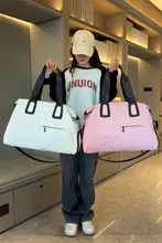 大容量軽量トラベルバッグ【女性用・手提げ・乾湿分離】