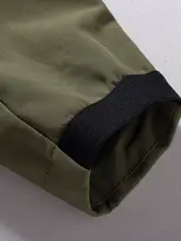 メンズ 防風・防水テクノロジー搭載 フード付きジャケット【ゆったりシルエット・アウトドア用】
