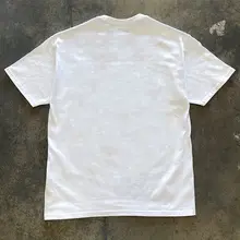 カートゥーンカエル柄スケートボードプリントTシャツ【純綿・ゆったりとしたクルーネック・半袖】