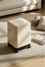 おしゃれなデザインのキッチンスクエアゴミ箱【蓋付き・大容量・移動可能】