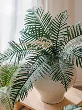 造花 シダ植物 フェイクグリーン プラスチック 葉 壁掛け インテリア リビング ダイニング ガーデニング