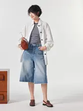 夏季用デニムパンツ【極上の柔らかさ・フィット・ワイドレッグ】（セットアップ対応）