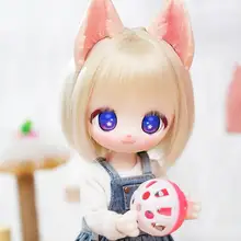 三分KUKU BJD素頭の人形ヘッド【三戳六MJD対応】