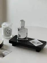 ヴィンテージ風木製アロマキャンドルトレイ【フランス風・ジュエリー・化粧品・香水収納用】