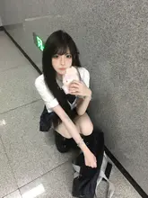 JK制服 プリーツスカートとブラウス【夏用・女性向け・ウエスト調整可能】（セットアップ対応）