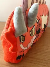 ふわふわドラゴンデザインペンケース【大容量・学生用・高品質・ギフト用】