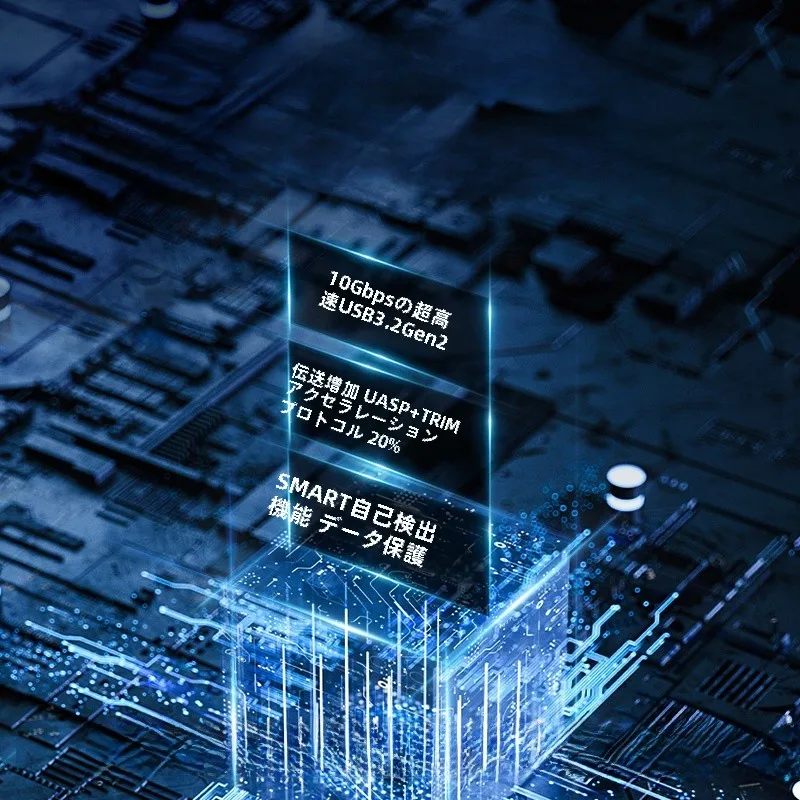 3TB・4TB・8TB SSDと外付けHDDを比較するなら、このデュアルベイポータブルSSDが最適？