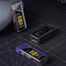 ポータブルHiFiデコードヘッドフォンアンプ【高音質・画面付き・DAC一体型】