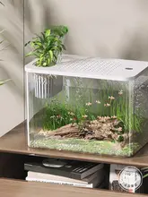 アクアリウム水槽 観賞用 コンパクト ベタ 金魚 水草レイアウト 室内 インテリア 「JOJO'S L. PD.」
