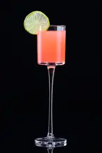 135ml 無鉛クリスタル製 日本風 高脚カクテルグラス【シャンパン・スパークリングワイン用】