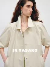軽やかな肌理感の風防風コート【ファッションスタイル】