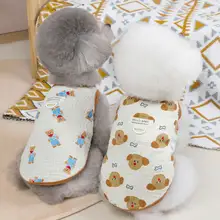 春夏用 犬用薄手キャミソール【猫デザイン・可愛い・コットン素材・小型犬用】