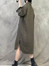 冬用 ヴィンテージスタイルの加厚ワンピース【防寒・ゆったりシルエット】