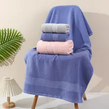 バスタオル タオル 2点セット 綿100% コットン 吸水 毛羽落ちにくい 家庭用 大人用 男女兼用