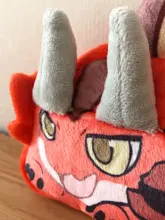 ふわふわドラゴンデザインペンケース【大容量・学生用・高品質・ギフト用】