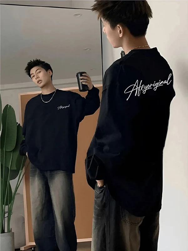 メンズロングtシャツの着こなしと素材選定：Eypiaの純棉タイプが解決する実用性