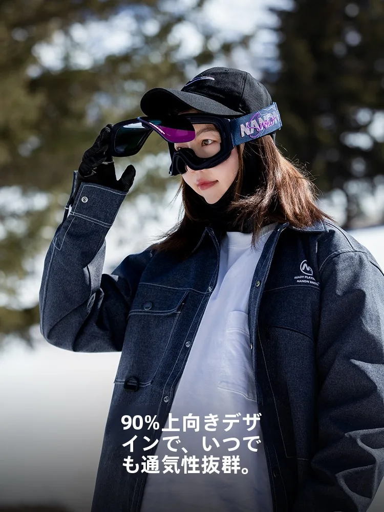 スキー用ゴーグル N&N 防曇リフト付きハイビジョンモデルの機能と実用性