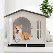 防水設計のペット用室外ハウス【冬用・洗濯可能・猫犬兼用・四季対応】