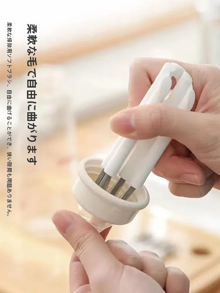 多用途ブラシ：カップ蓋・キーボード隙間・清掃用の手作りアイデアと実用性