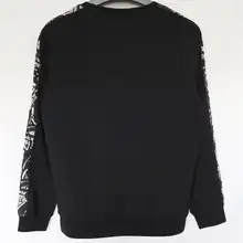 秋用 カジュアル長袖Tシャツ【花柄刺繍・ラウンドネック・レディース対応】