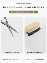 白灰色のラウンドネックスウェットシャツ【秋冬用・極上の柔らかさ・ルーズフィット】