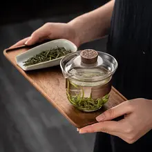 ガラス蓋付きボウルは熱くない ティーカップ 200ml