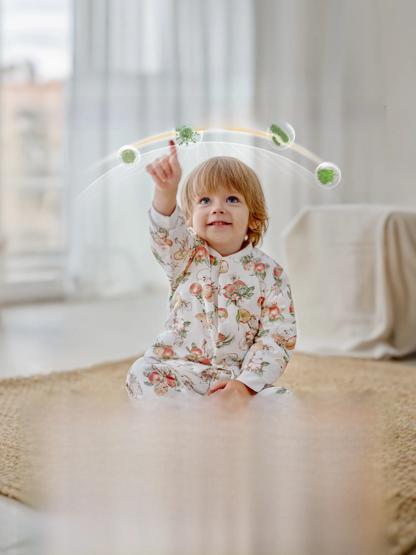赤ちゃんと私の日常で使える厚手コットンセットアップの選び方