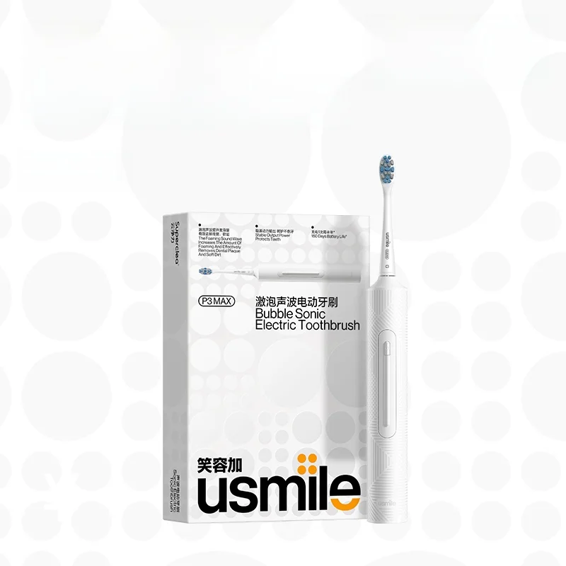 ソフトなブラシで優しくケア！usmile P3MAX電動歯ブラシの実用性と性能解析