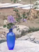 リウシアオバ瓶 大型花瓶【茶空間用・インテリア雑貨・中日式生け花】