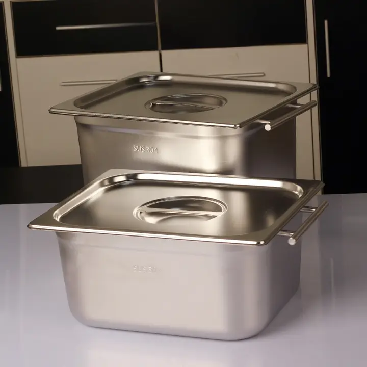 304ステンレス製 家庭用20kg米保存容器【防虫・防湿・角型】