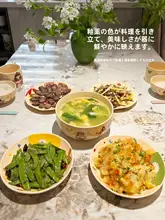 温かみのある可愛いデザインの陶器製子供用食器セット（セットアップ対応）
