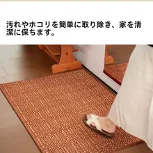 モダンシンプル防滑玄関マット【高級デザイン・日焼け跡付き・家用】