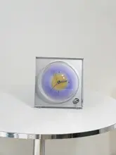 ヴィンテージスタイルの金属バウハウス時計【静音・インテリアデコレーション用】