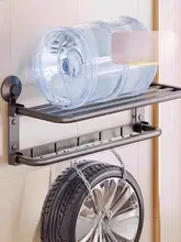 Taile 衛生間用 吸盤式タオルラック【穴あけ不要・高級感あるデザイン・バスルーム用】