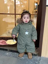 子供用 防水防風の暖かいスキーウェア【北欧風・可愛いデザイン・連体型】
（セットアップ対応）