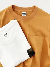シンプルなポケットTシャツ【ユニセックス・コットン・極上の柔らかさ】