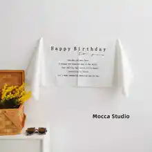 タペストリー 背景布 お誕生日 1歳 キッズ 男の子 女の子 インスタ映え 韓国風 デコレーション 飾り付け パーティー