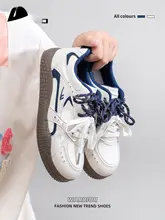 軽量ソフトソールの女性用スニーカー【カジュアルライフスタイル・シンプルデザイン・秋用】（セットアップ対応）