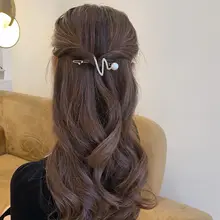 ショートヘア用 ハーフアップクリップ【極上の柔らかさ・高級感あるヘアアクセサリー】