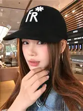 キャップ レディース フラットバイザー レタープリント ソフトクラウン 着回し 小顔見え 「Double in in」