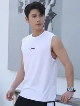 Li-Ning メンズスポーツタンクトップ【夏用・速乾・バスケットボール・トレーニングウェア】