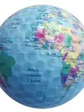 新作ゴルフボール地球儀クリスタルボール【カラフル・透明】