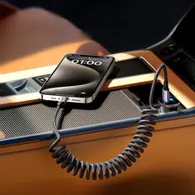 Type-Cケーブル スプリング式 急速充電対応 短め CarPlay対応 CarLife対応 車載用 iPhone iPad Android タブレット対応 「UGREEN」