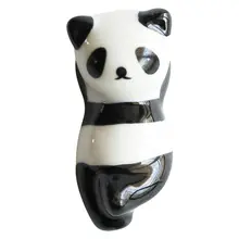 かわいいパンダデザインの箸置き【陶器製・多機能・おしゃれなキッチン用】